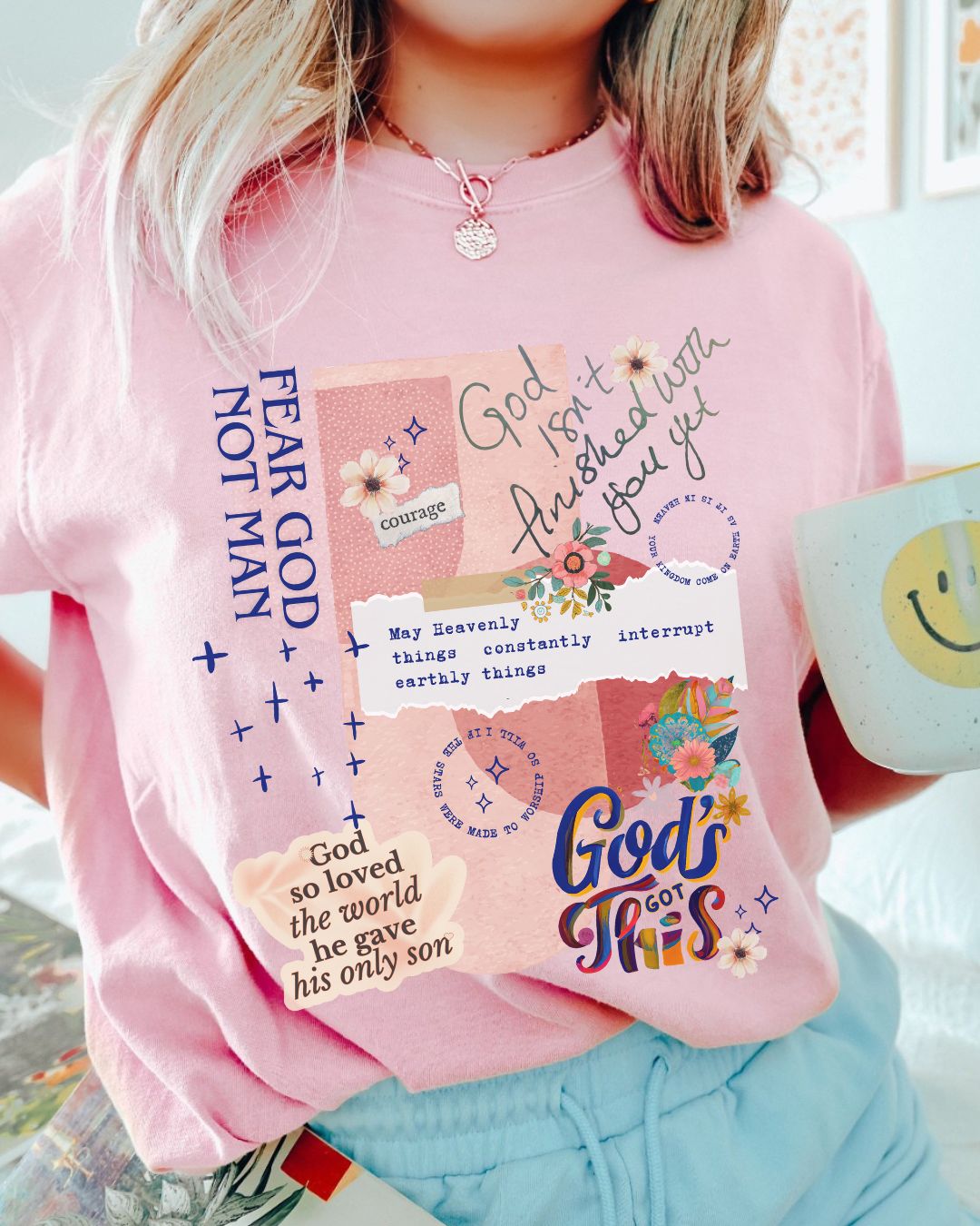 God's Got This Collage Tee - Comfort Colors