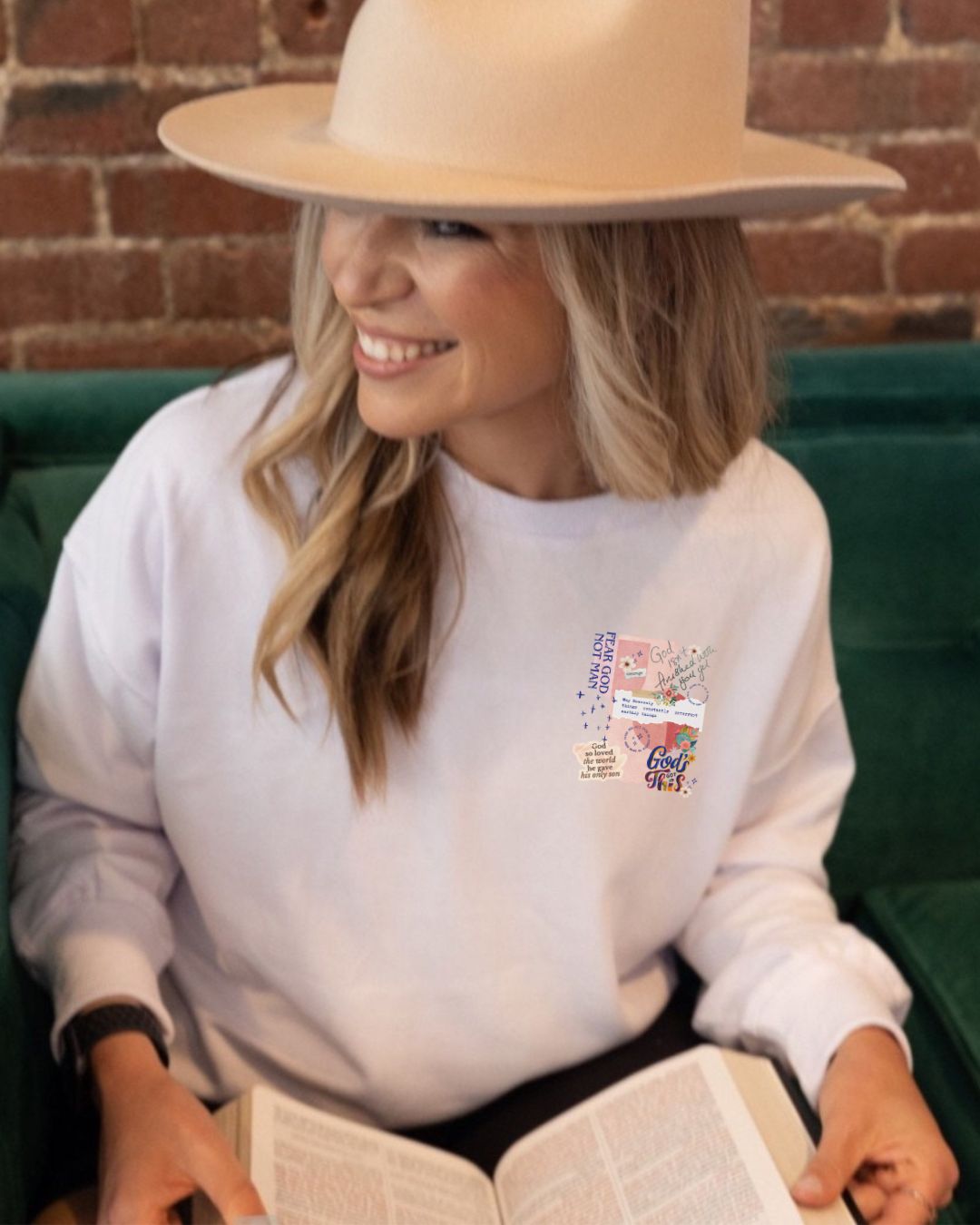God's Got This Collage Sweatshirt