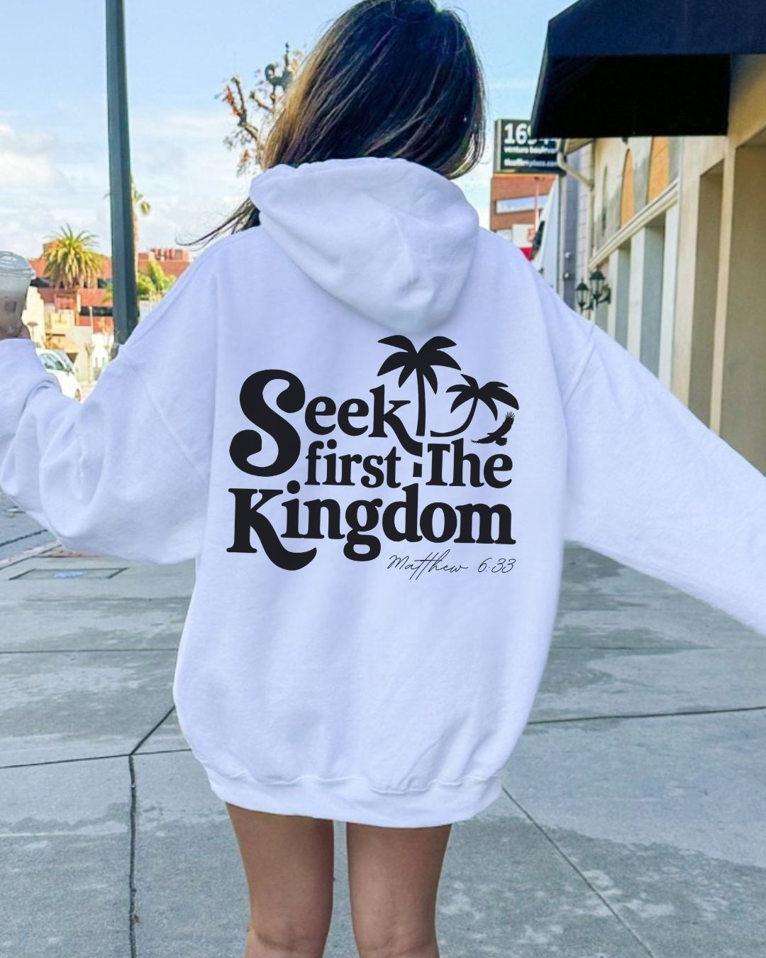 Seek First The Kingdom Hoodie