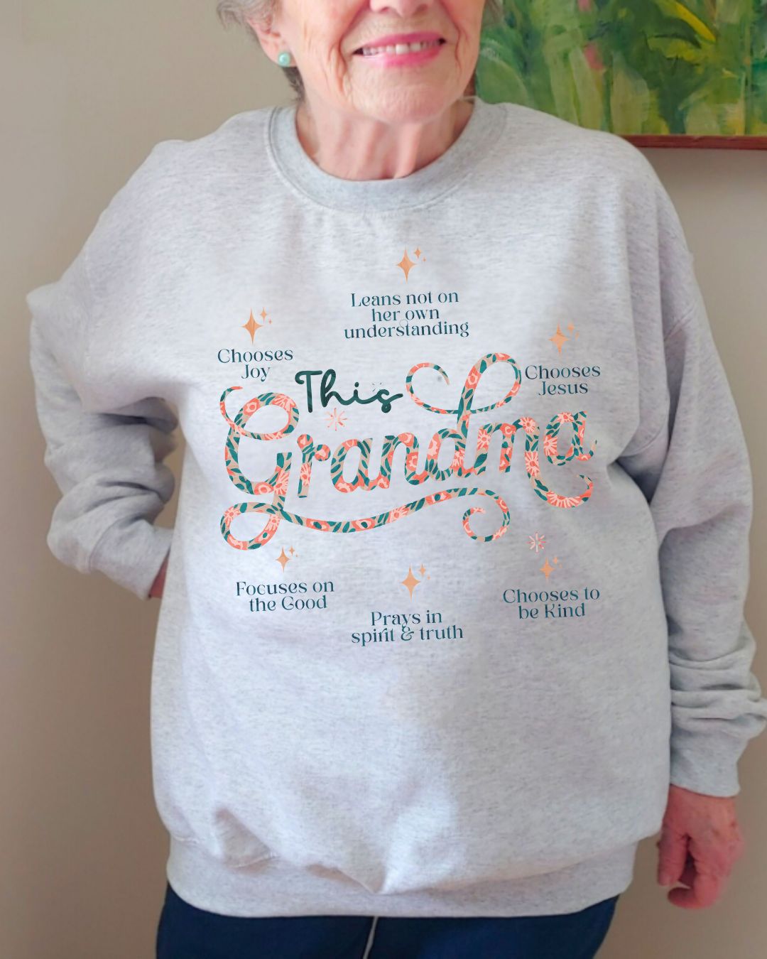 This Grandma Chooses Sweatshirt