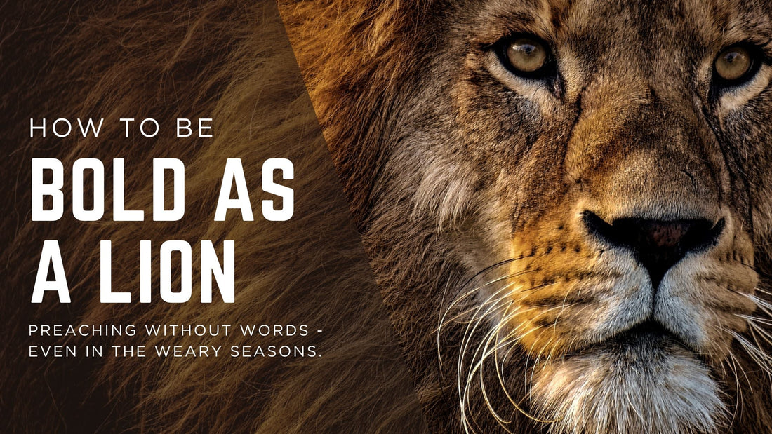 Bold as a Lion: Preaching Without Words