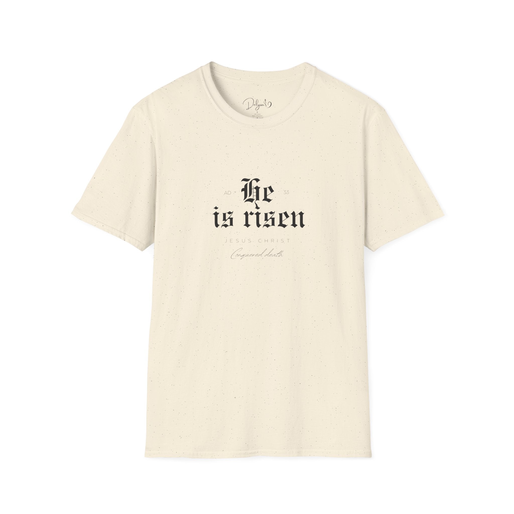 He Is Risen Minimal Unisex T-Shirt