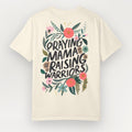 Praying Mama Raising Warriors Heavyweight Tee