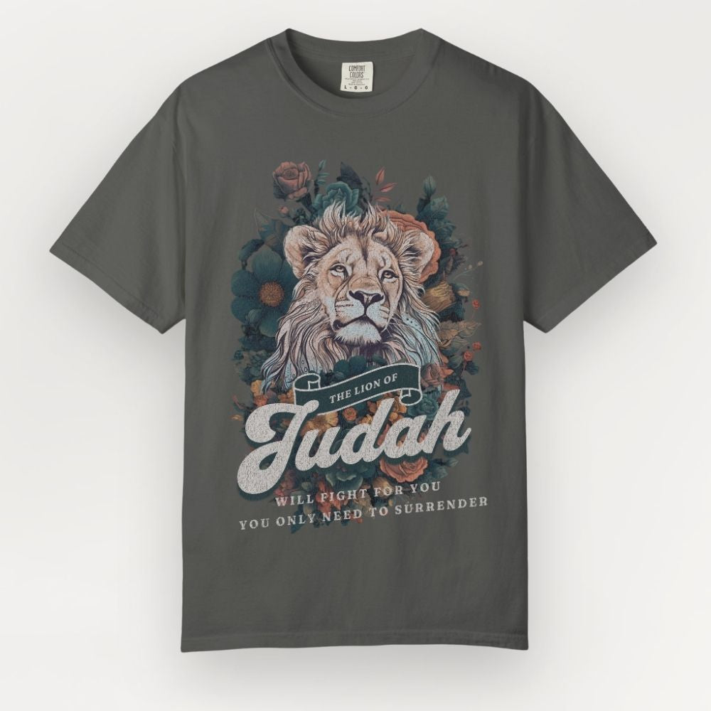 Lion Of Judah Heavyweight Tee