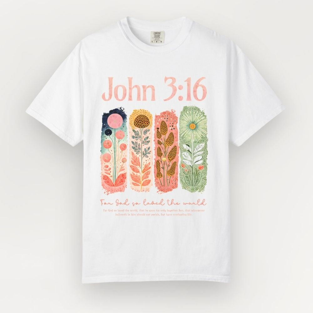 John 3:16 Heavyweight Tee