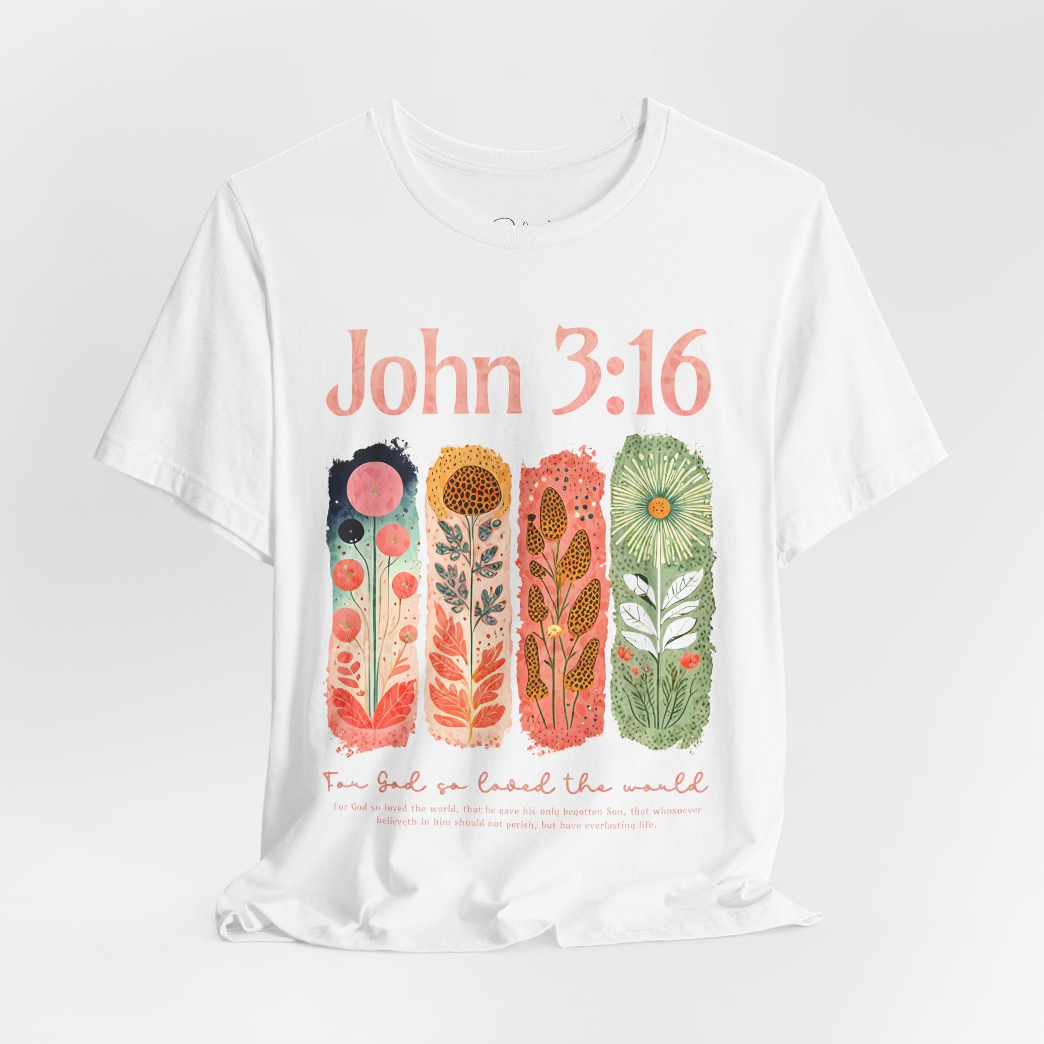 John 3:16 Unisex Cotton Tee
