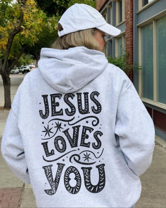 Jesus Loves You Hoodie