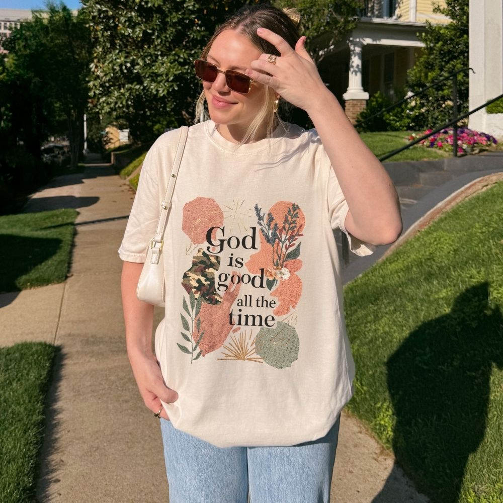 God Is Good All The Time Heavyweight Tee