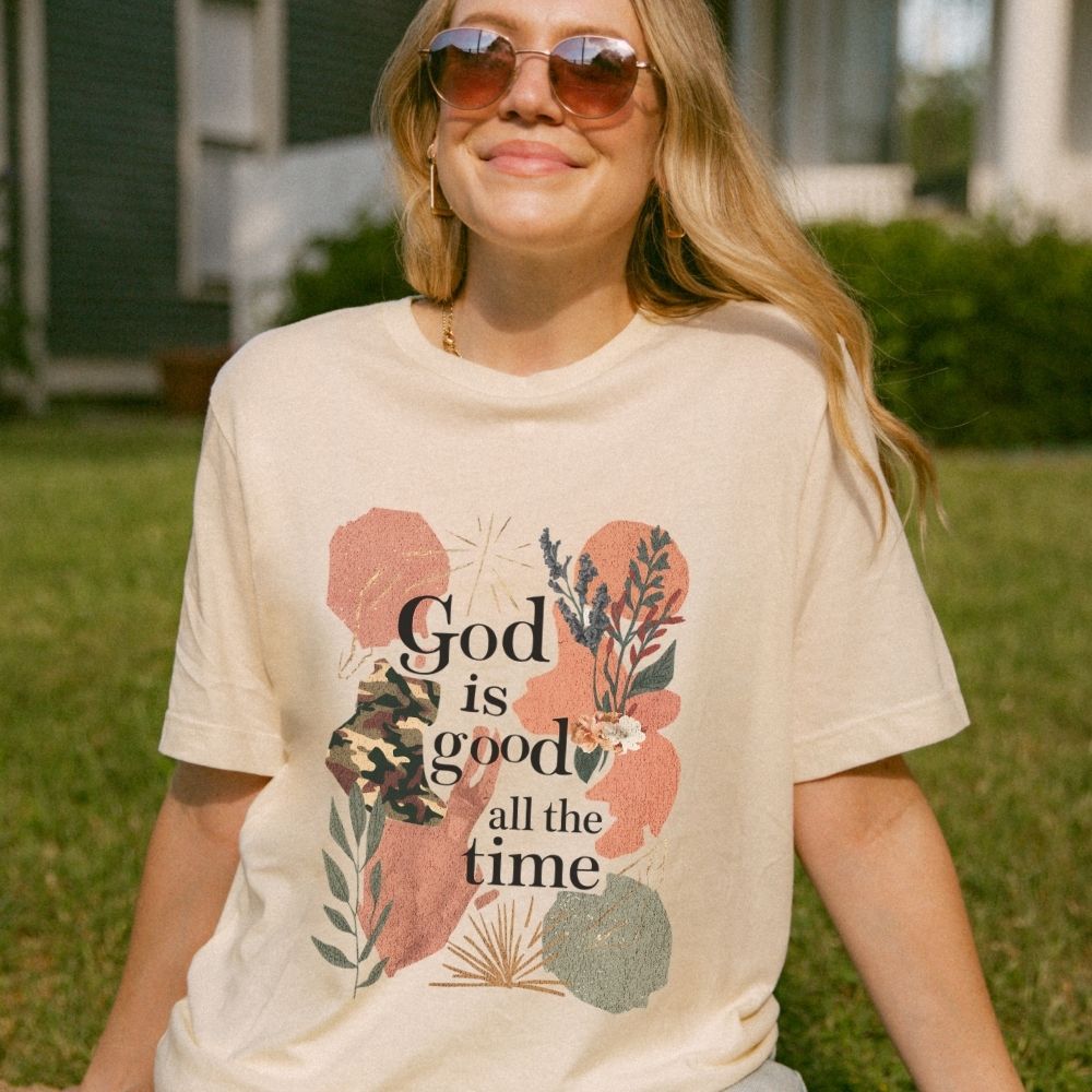 God Is Good All The Time Heavyweight Tee