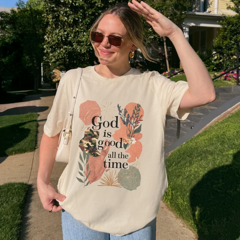 God Is Good All The Time Heavyweight Tee