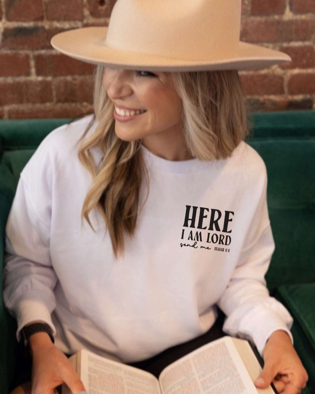 Here I Am Lord Sweatshirt