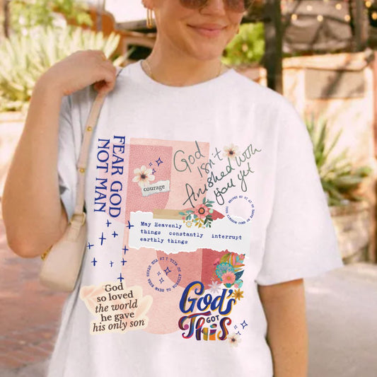 God's Got This Collage Tee