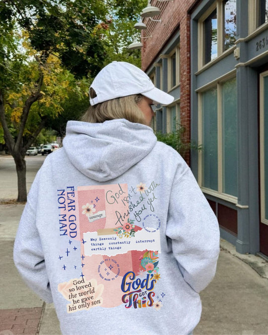 God's Got This Collage Hoodie