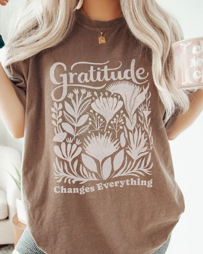 Gratitude Changes Everything Tee