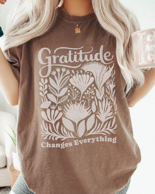 Gratitude Changes Everything Tee