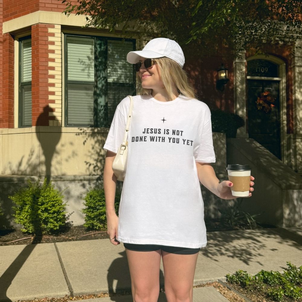 Jesus Is Not Done Unisex Tee