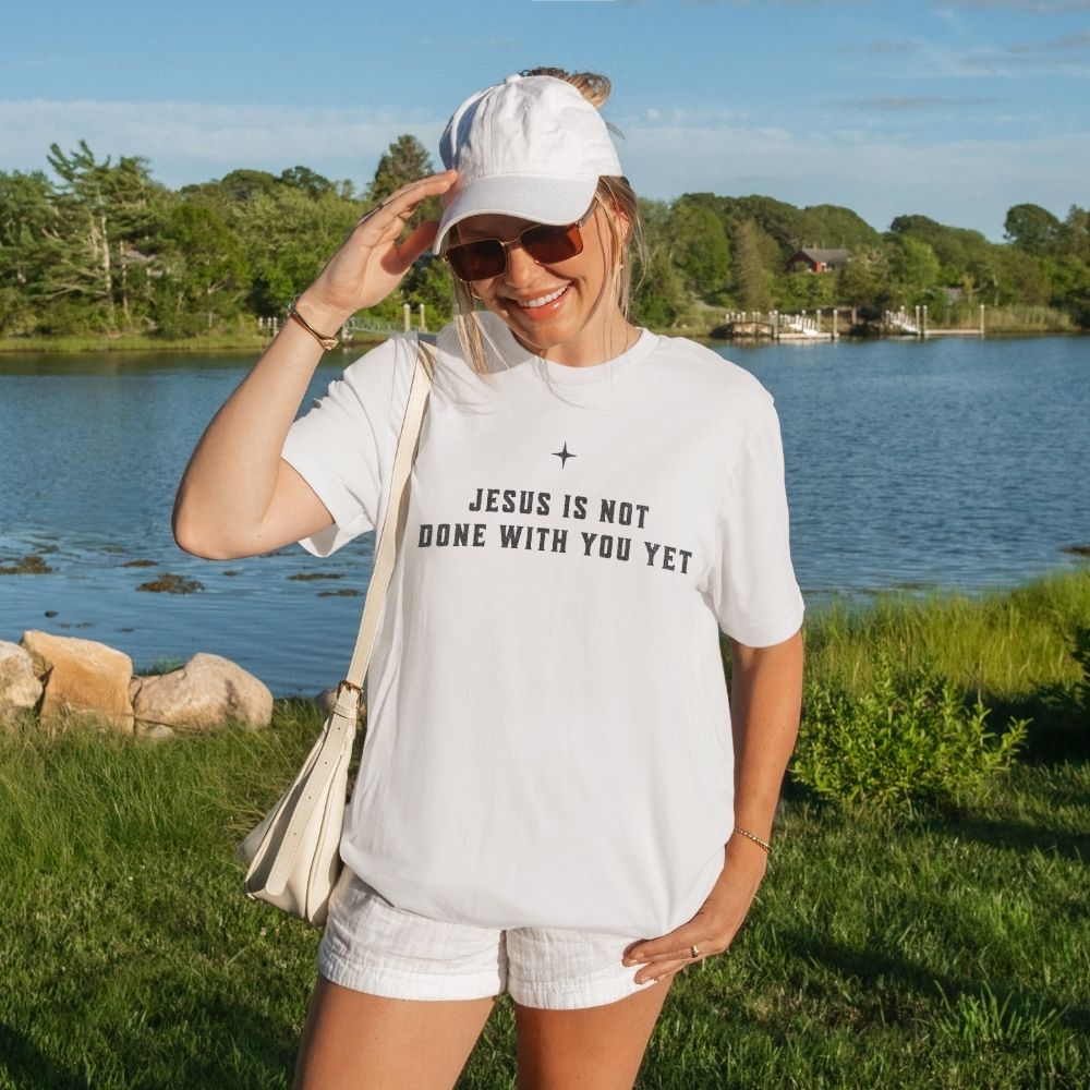 Jesus Is Not Done Unisex Tee