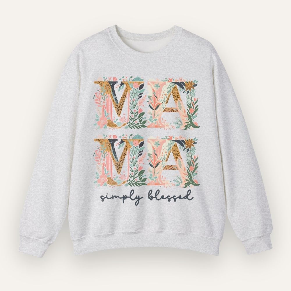 Mama "Simply Blessed" Unisex Sweatshirt