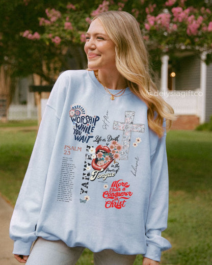 Worship While You Wait // Classic Sweatshirt
