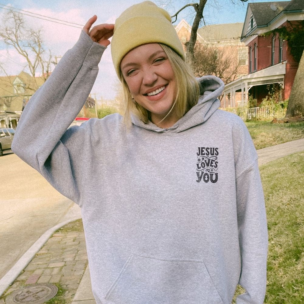 Jesus Loves You Unisex Hoodie